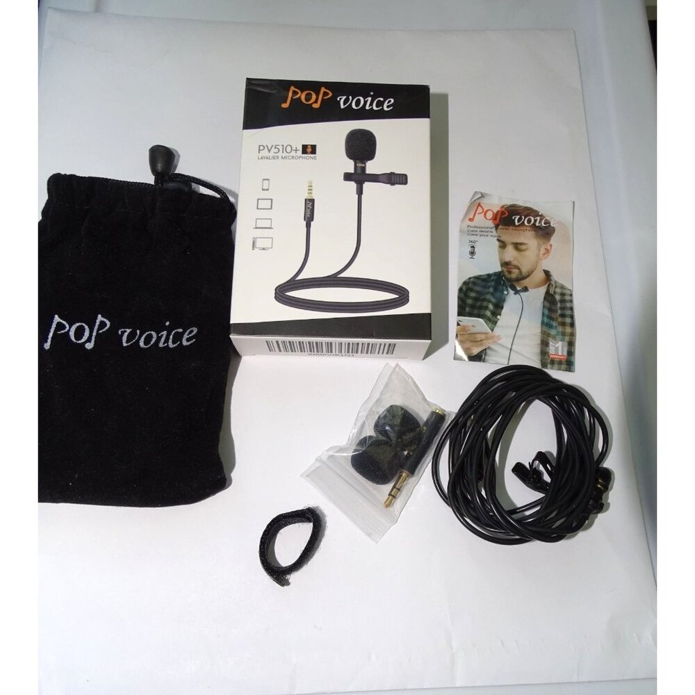 Lapel Microphone Pop Voice PV510 +